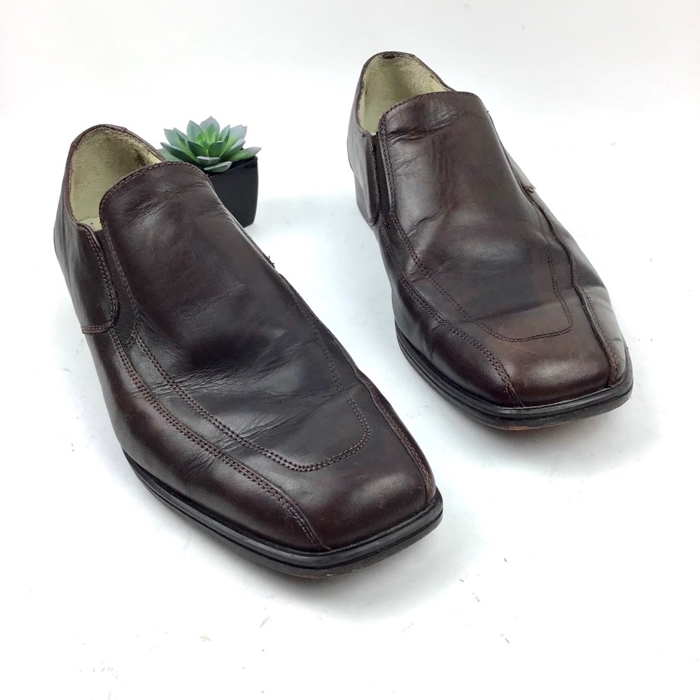 KENNETH COLE | What An Angle Leather Loafer